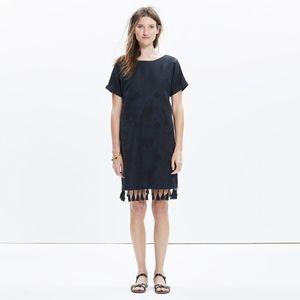 ​ Madewell Embroidered Tassel Tee Dress